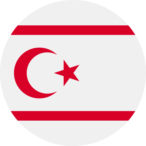 Northern Cyprus KKTC Flag